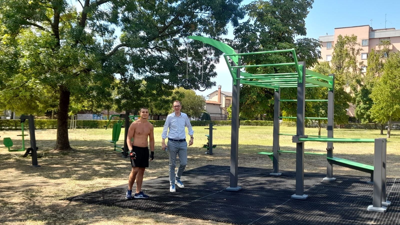 Nuovi Attrezzi Fitness Al Parco Kennedy E A Par Chies Sport