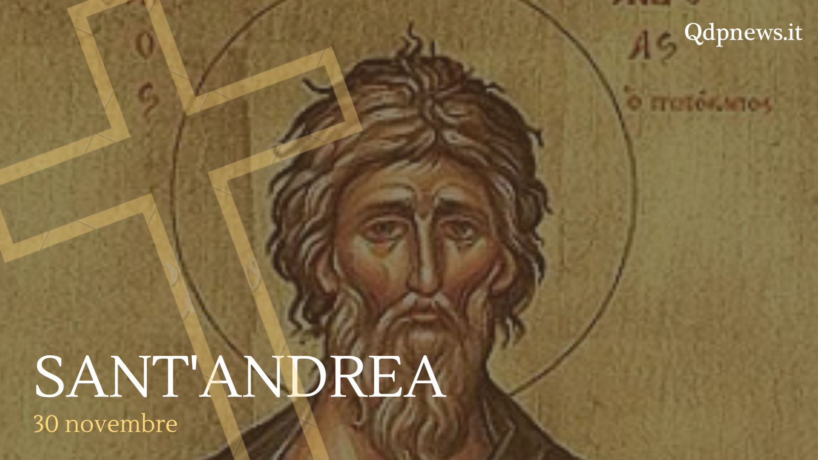 Santi beati e ricorrenze di oggi mercoledì 30 novembre SantAndrea