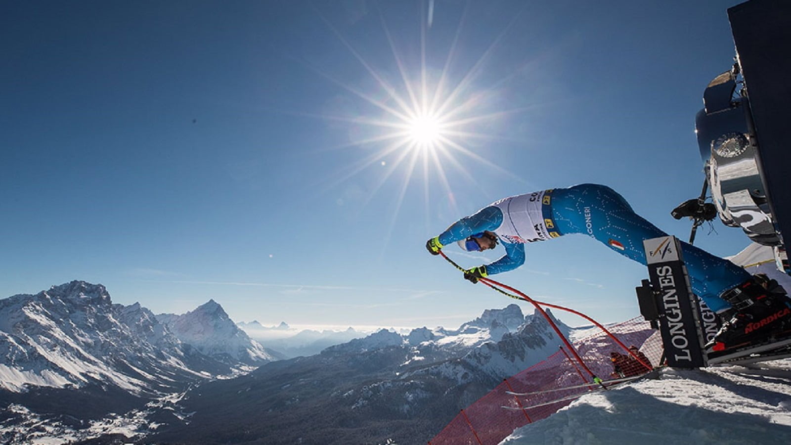 Cortina Recupera Due Super G Gli Uomini Jet Di Coppa Del Mondo