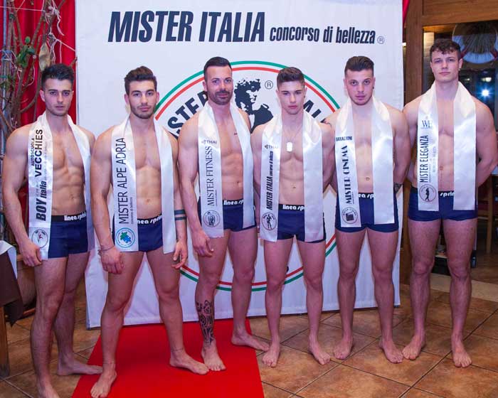 Mister Italia 2018 gruppo