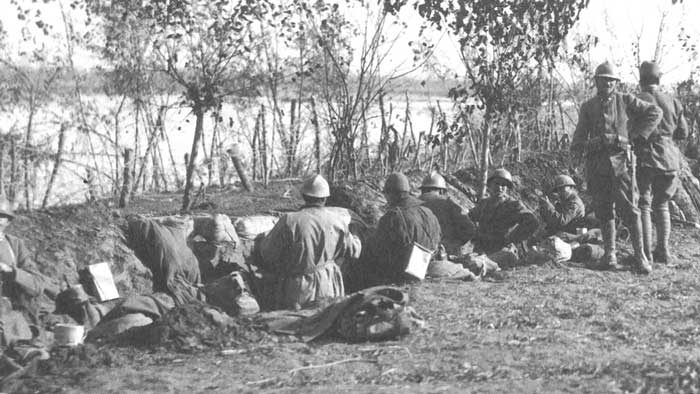 grande guerra trincea