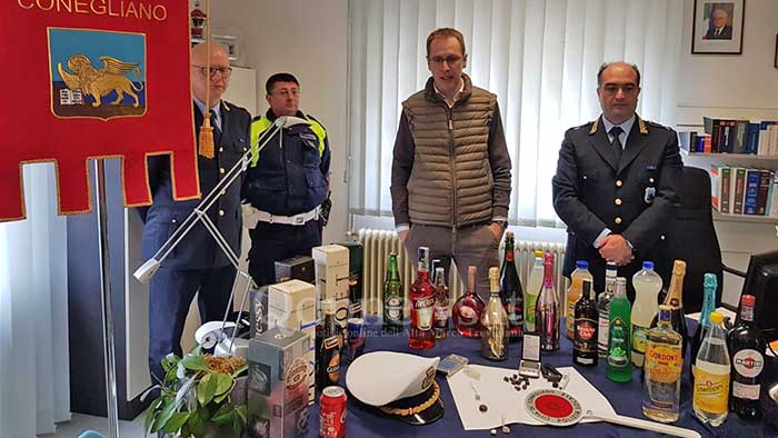 Conegliano blitz polizia locale