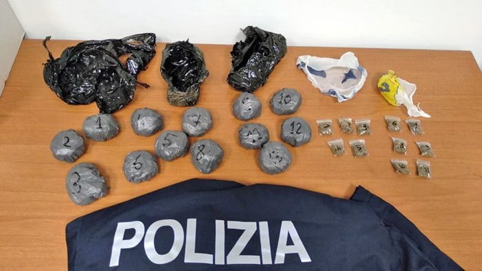 Polizia marijuana hashish