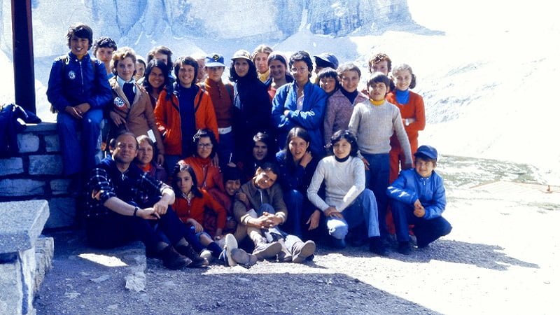 Don giulio Capovilla Gita alle Tre cime di Lavaredo con i ragazzi del Campeggio di Montebelluna a Sappada 1983