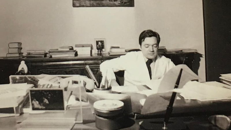 1975 dr Stellini nella Direzione Sanitaria del nuovo Ca Foncello appena inaugurata