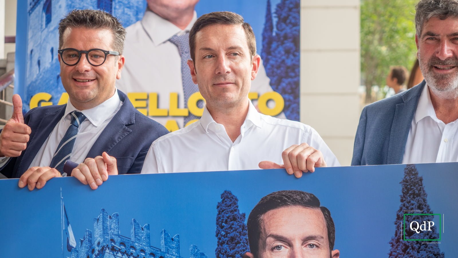 Conegliano, stamane presentata ufficialmente la candidatura a sindaco di  Piero Garbellotto: La rissa in piazza Cima è stata la molla per scendere  in campo