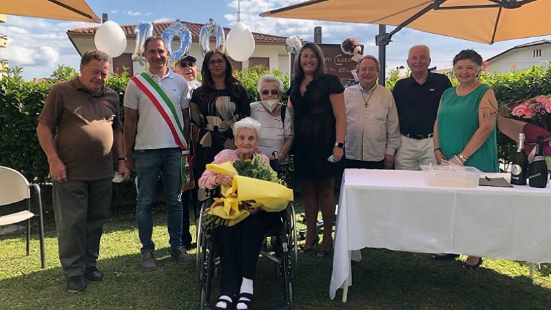 Cornuda, Villa Fiorita festeggia una nuova centenaria: nonna Clara ...