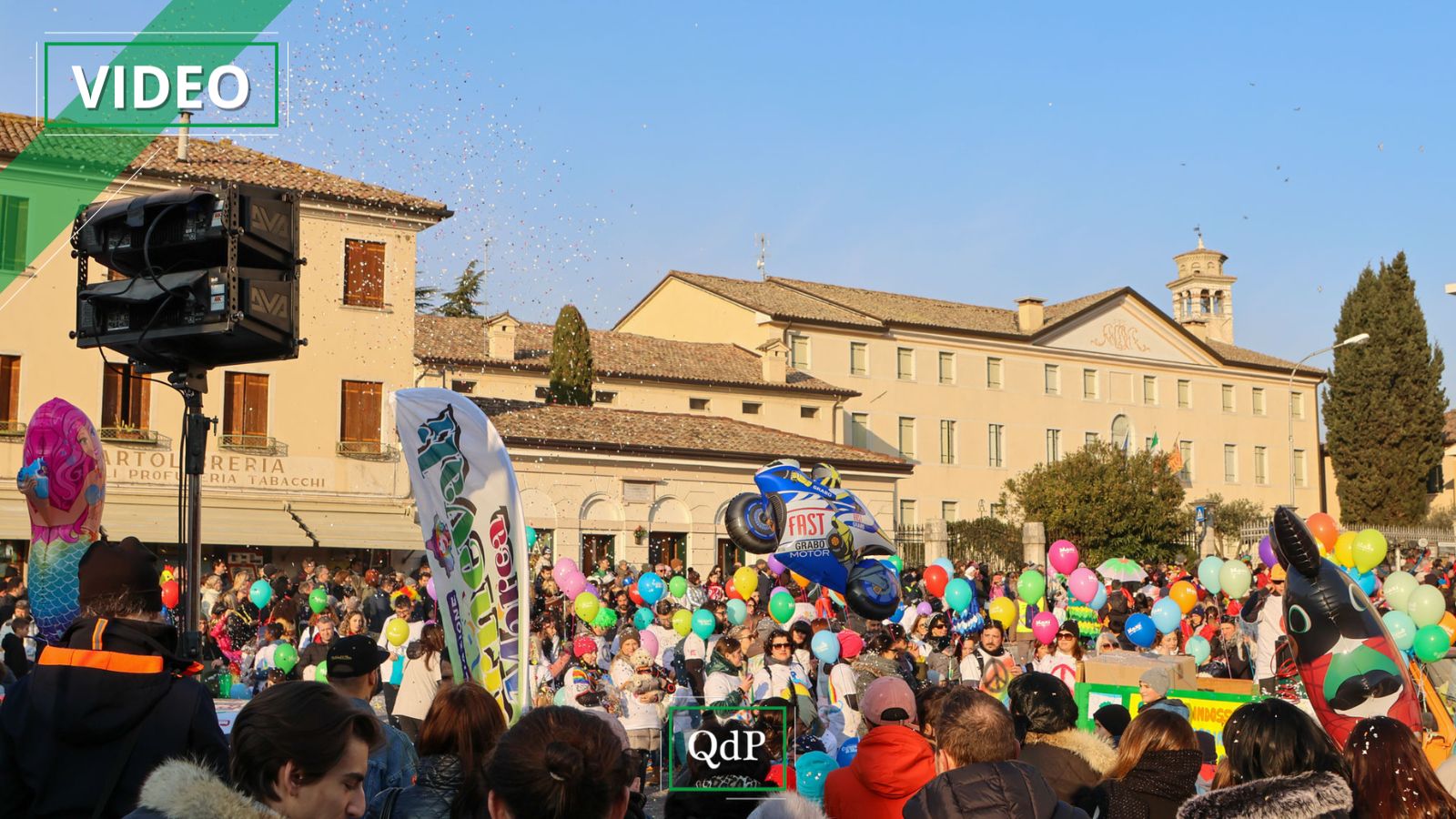 Un tema di carnevale trailer mostra gli Stati Uniti il Presidente