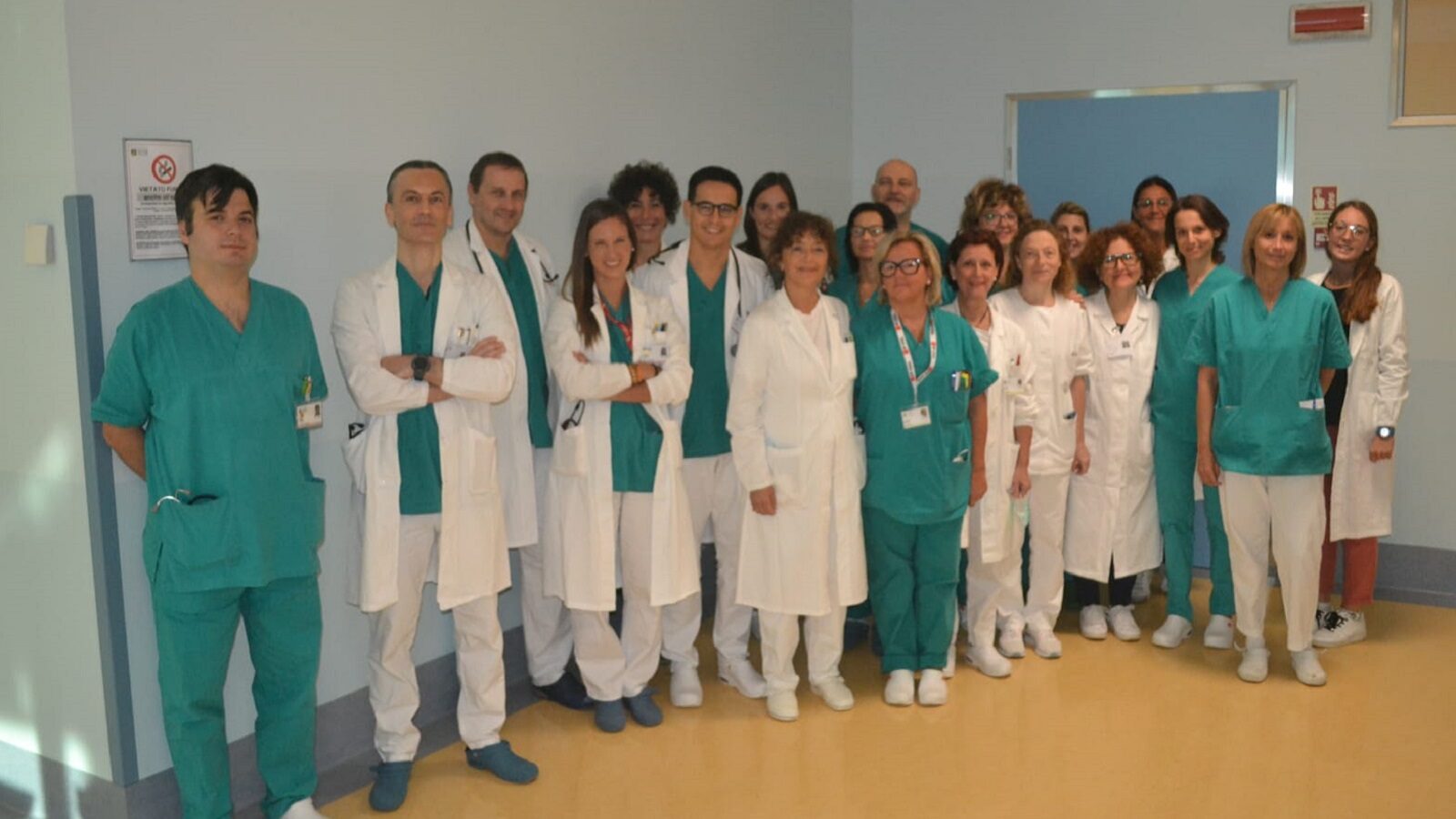 Lo staff di pneumologia del Distretto di Asolo (Ulss 2)