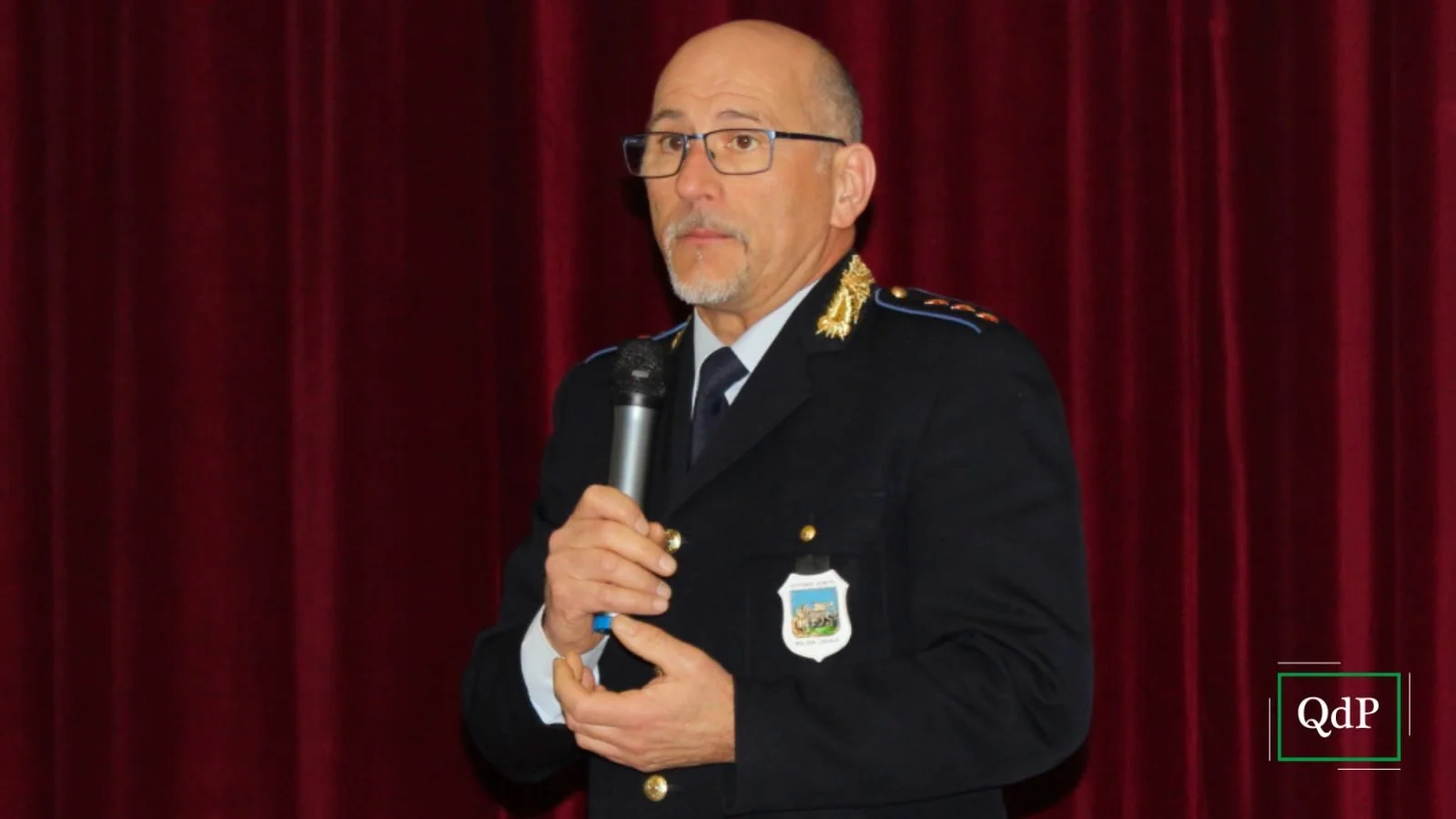 Il comandante della Polizia locale dei tre Comuni, Ezio Camerin