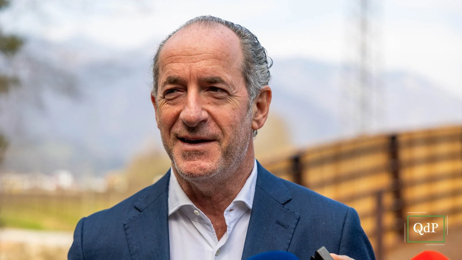 Il presidente della Regione Veneto Luca Zaia