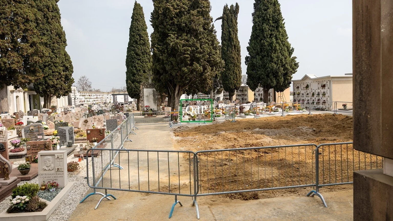 Il cimitero di Colfosco