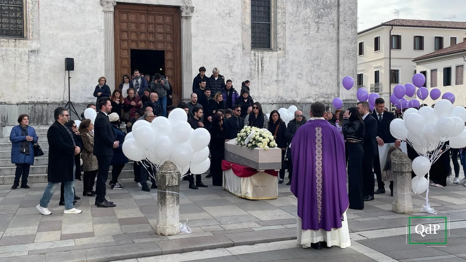 Il funerale di Barbara Brotto