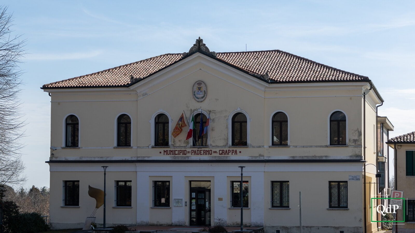 Il municipio di Pieve del Grappa