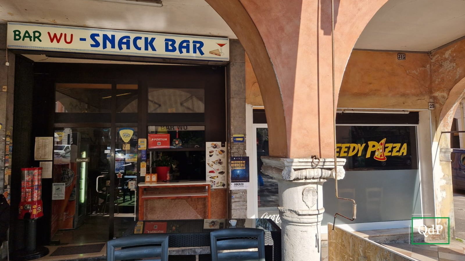 Ladri in azione al bar Wu di Conegliano