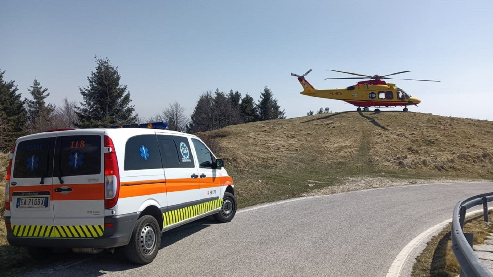 Cadono tre vele in un giorno sul Monte Grappa