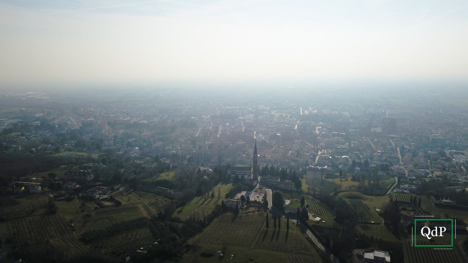 Una panoramica di Montebelluna