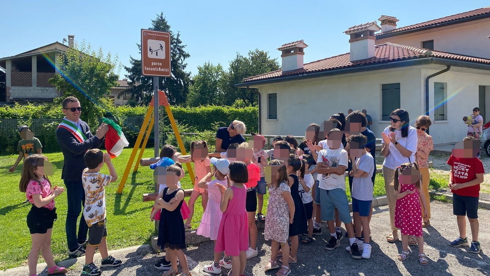 Intitolato il parco giochi di via San Martino, sarà una risorsa per la borgata