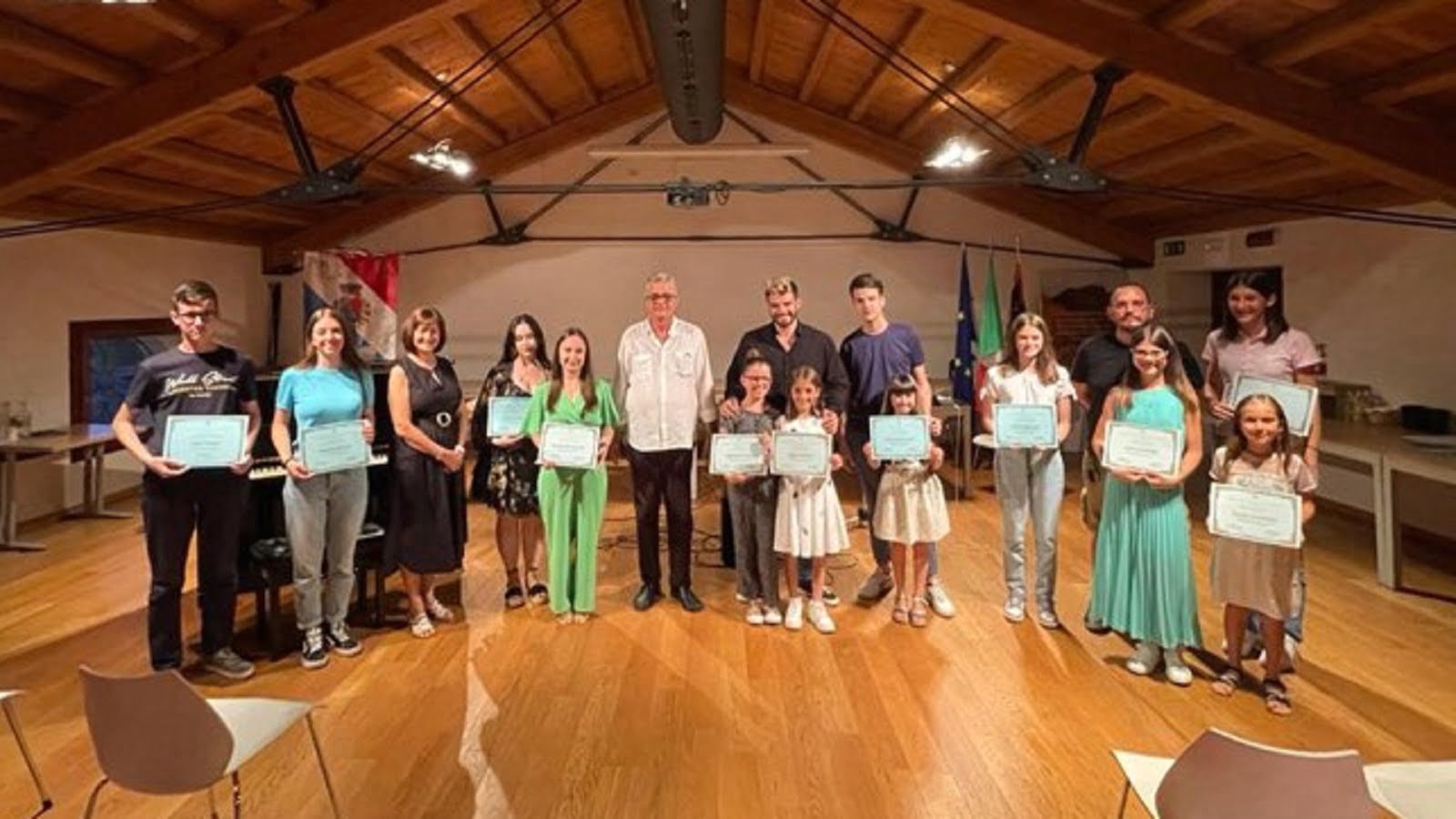 La consegna delle Borse di Studio all’Associazione Musicale Toti Dal Monte