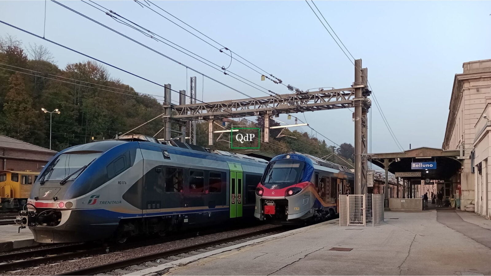 La stazione ferroviaria di Belluno