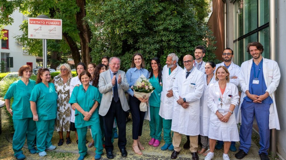 L'equipe medica di Padova